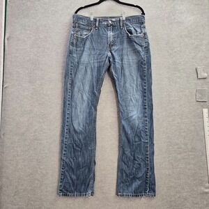Levi's 527 Men Jeans 32x32 Blue Denim Slim Bootcut 31" Inseam